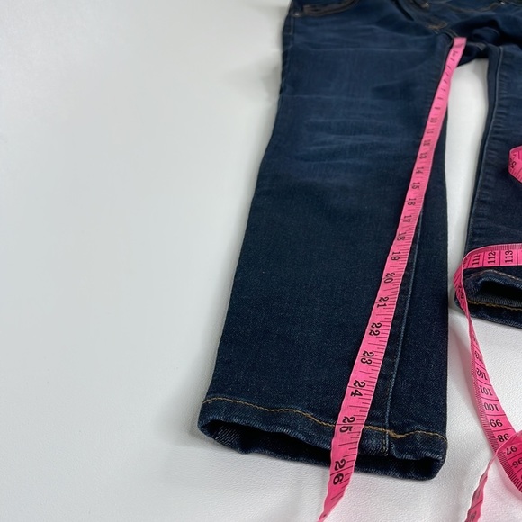 Everlane The Curvy HIgh Rise Skinny Jean 23 Crop Dark wash - Picture 6 of 9